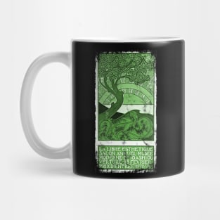 Art Nouveau - Tree Of Life Paul Berthon Alphonse Mucha Vintage Fantasy Mug